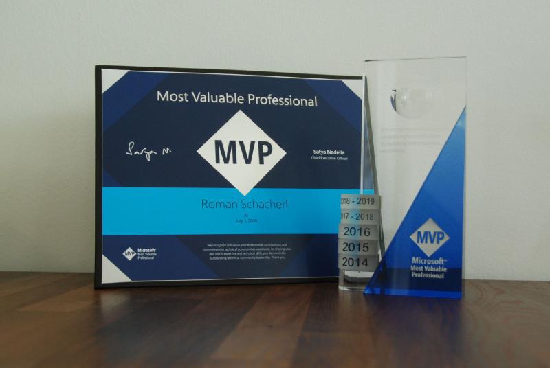 Microsoft MVP Award 2018